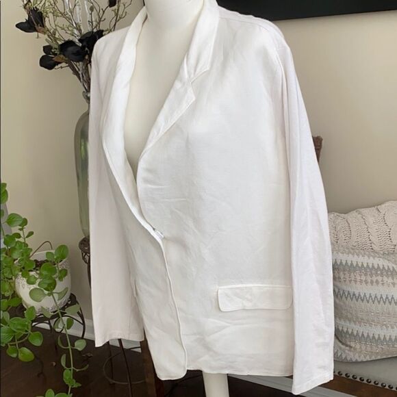 Nic & Zoe White Relaxed fit Blazer 2XL - Picture 1 of 10